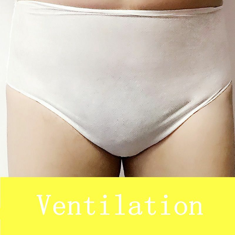 Bezpłatna wysyłka 2010-10 szt elastyczne spodnie netto pieluchy dla dorosłych s oddychające spodnie ciążowe spodnie puerperal m10
