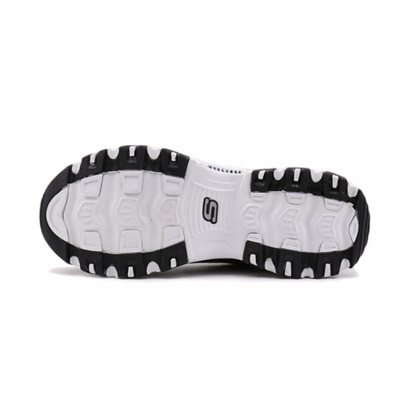Skechers buty męskie trampki D'LITES platforma obuwie męskie obuwie spacerowe oddychające siatkowe trampki męskie buty 52675-BKW