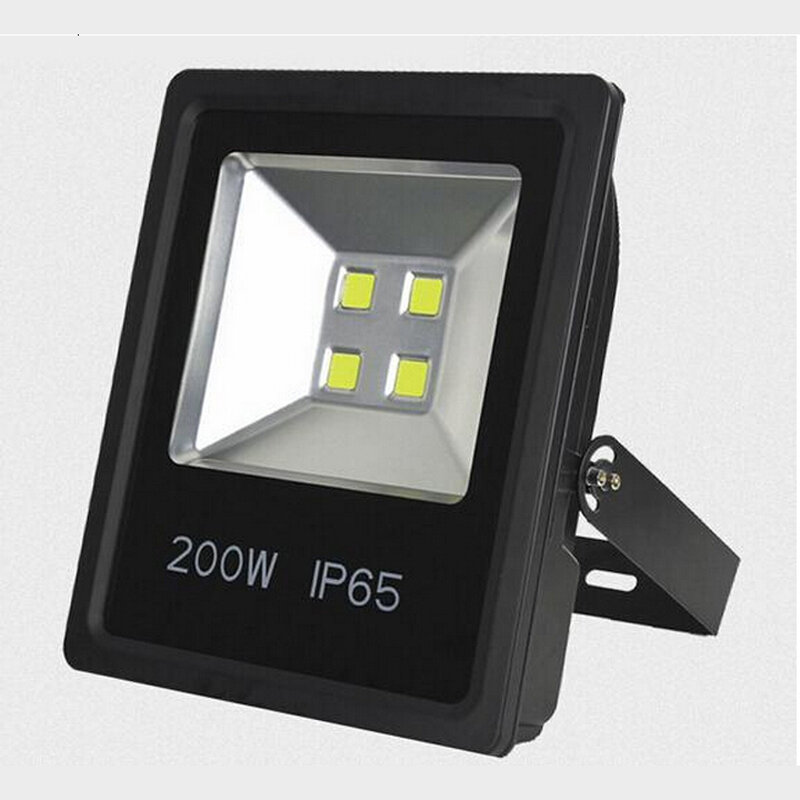 10pcs 200W AC85-265V IP66 Waterproof Refletor Foco Floodlight Spot LED Exterieur Reflector Flood Light Lamp For Outdoor Lighting