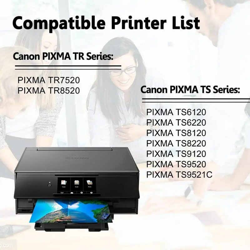 Reemplazo de cartucho de tinta para Canon, recambio de tinta para Canon PGI-280XXL, PGI, 280, XXL, BLI, 281, XXL, 5 paquetes (PGBK/BK/C/M/Y), 280XXL, 281XXL