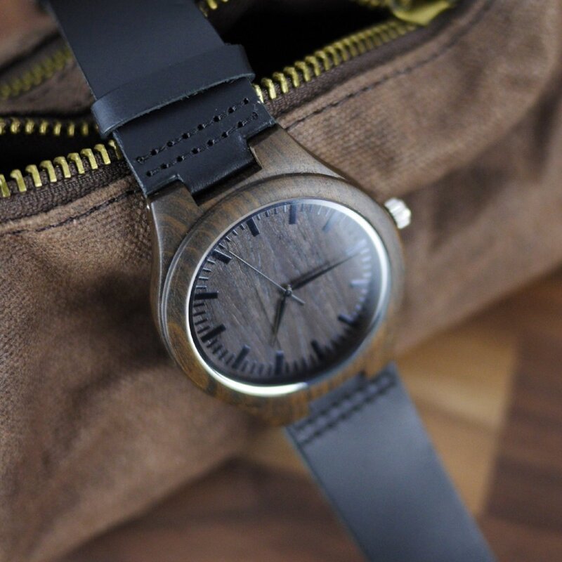 Relógio de pulso de madeira para homens, W1800-2, para meu filho-eu te amo para sempre, relógios personalizados personalizados, presentes de luxo