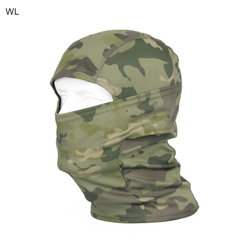 Mascarilla de camuflaje militar Cs, Máscara protectora de cara completa para caza al aire libre, motocicleta, esquí y ciclismo, gz290058