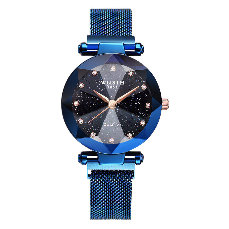 Wlisth-Reloj de pulsera de cuarzo para mujer, accesorio de marca superior, resistente al agua, tendencia de moda, Starry, 2019