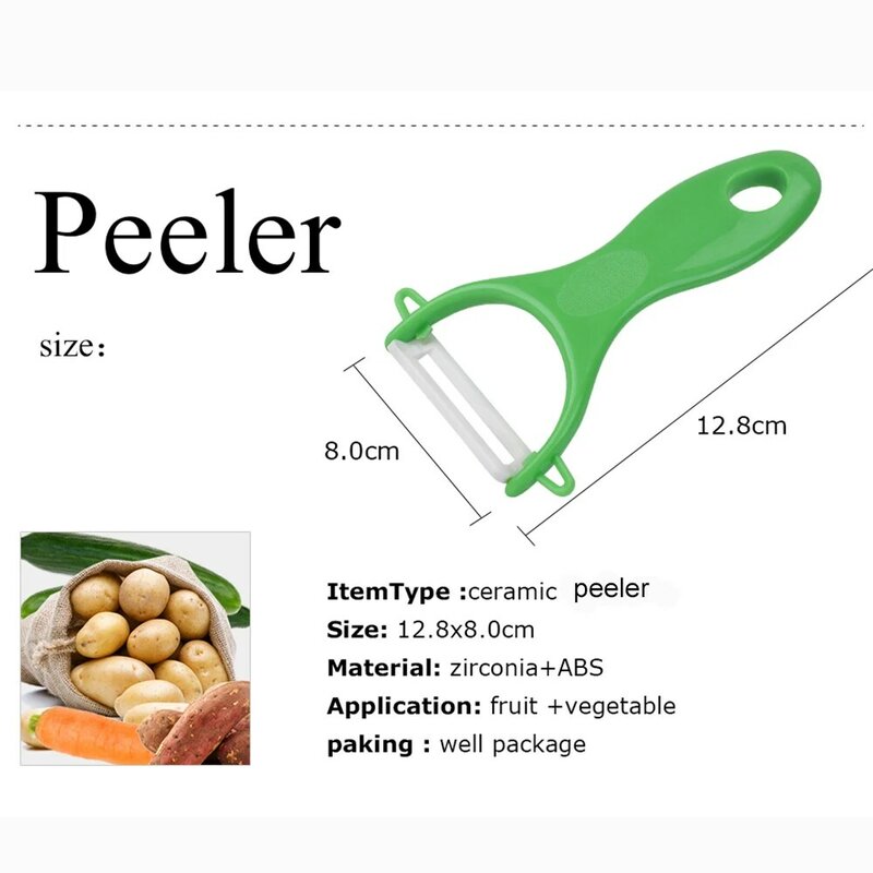 Potato Peeler Slicer Vegetable Cutter Ceramic Fruit Peeler Cooking Tools Kitchen Accessories Gadgets