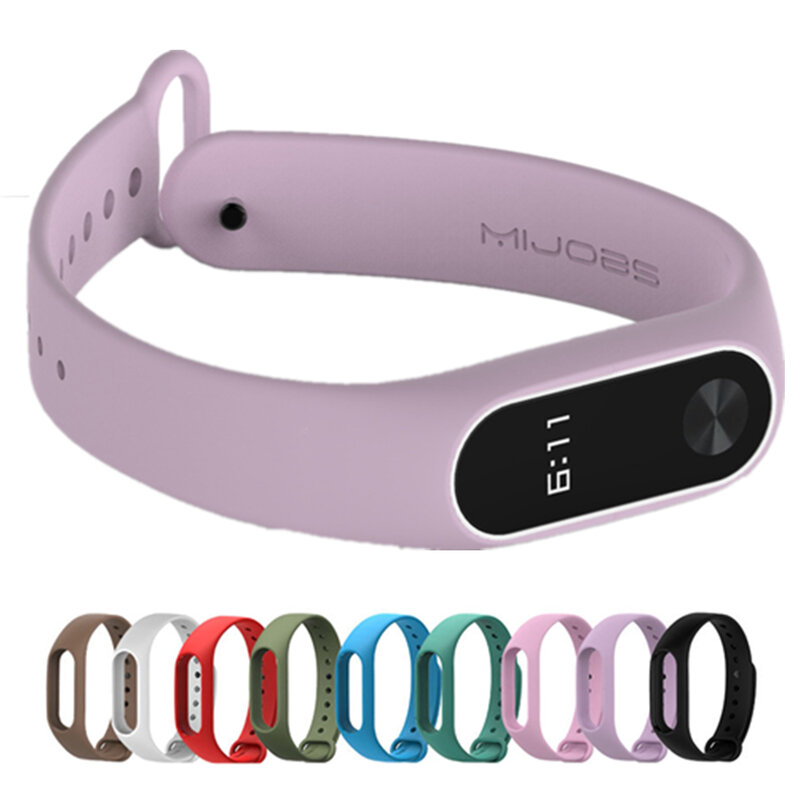 for Xiaomi Mi Band  Strap Bracelet Accessories Pulseira Miband Replacement Silicone Wriststrap Smart Wrist mi band Strap