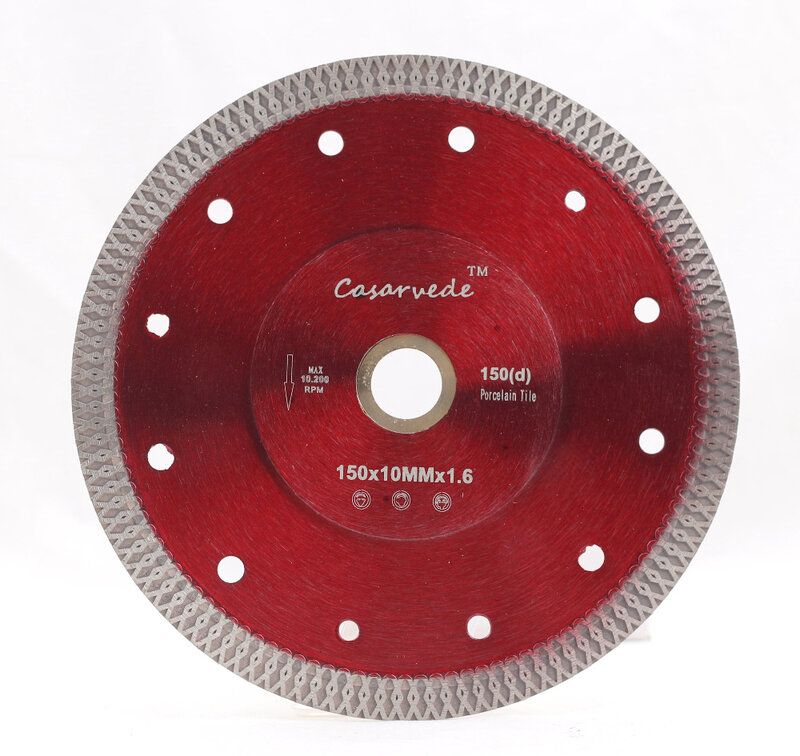 Сверхтонкое фарфоровое лезвие для резки керамической или фарфоровой плитки, 6 дюймов, DC-SXSB04, 150 мм