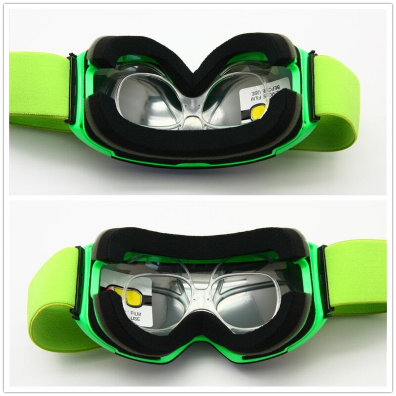 Gafas de esquí graduadas, adaptador óptico de inserción Rx TR90, Flexible, Flexible, tamaño Universal, marco interior, gafas para Snowboard y motocicleta