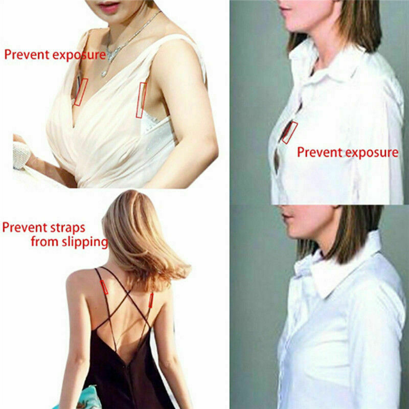 3-9M ชุดกันน้ำผ้าเทปสองด้าน Secret Body Self Adhesive Breast Bra Strip ปลอดภัยโปร่งใส clear ชุดชั้นใน