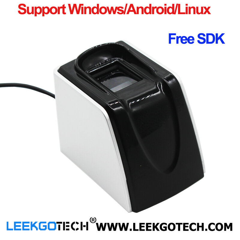 Linux Windows Android Biometric USB Fingerprint Scanner Reader With SDK For PC Computer Mobile System Integrator
