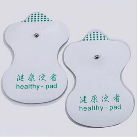 Weiß Elektrode Pads Für Tens Akupunktur Digitale Therapie Maschine Massage Komfortable Werkzeuge Hosenträger Unterstützt Massage 2 stücke