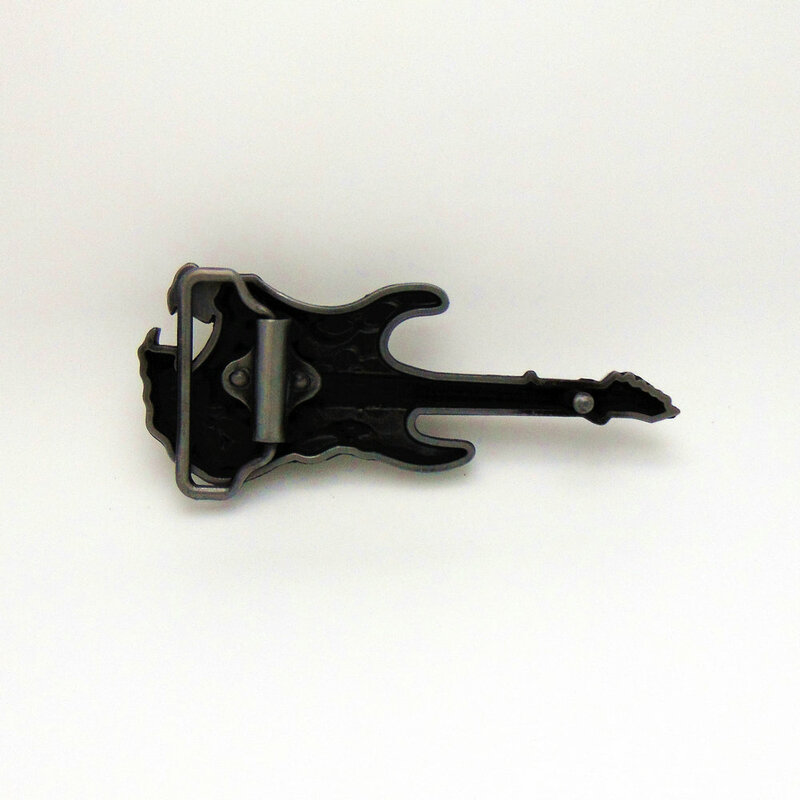 the most popular zinc alloy cowboy guitar music belt buckle for 4.0 belt guitar