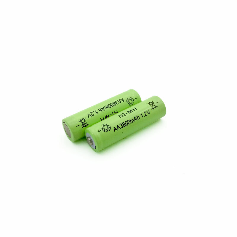 20pcs Ni-MH 1.2V AA Rechargeable 3800mAh 2A Neutral Battery Rechargeable battery AA batteries 