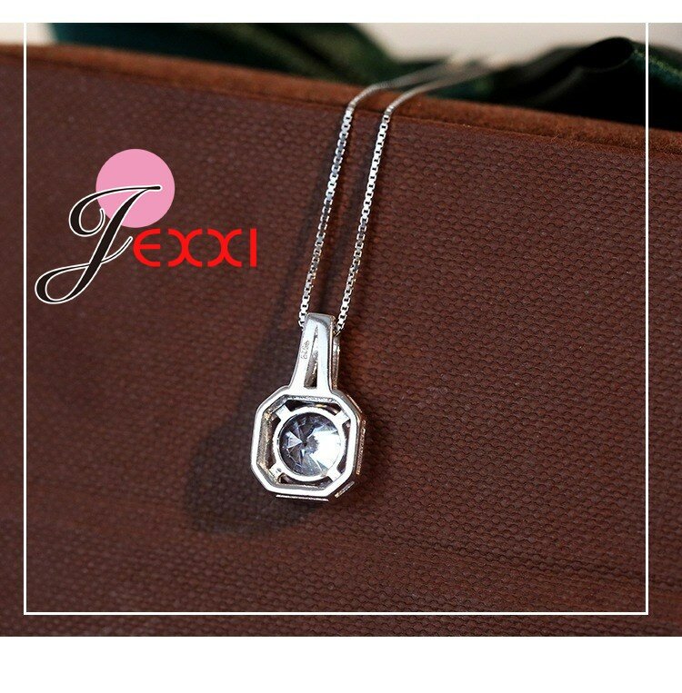 Neuheiten Korean Style Fashion Schmuck Für Frauen 925 Sterling Silber Halskette Schlüssel Anhänger Zubehör für Hochzeit Party