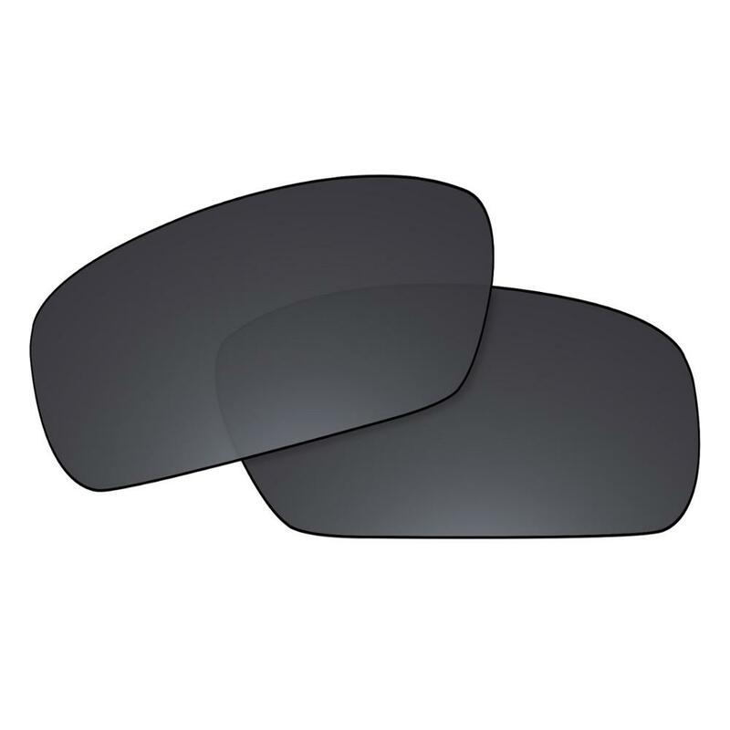 OOWLIT Polarized Replacement Lenses of Black Dark Grey for-Oakley Crankshaft OO9239 Sunglasses