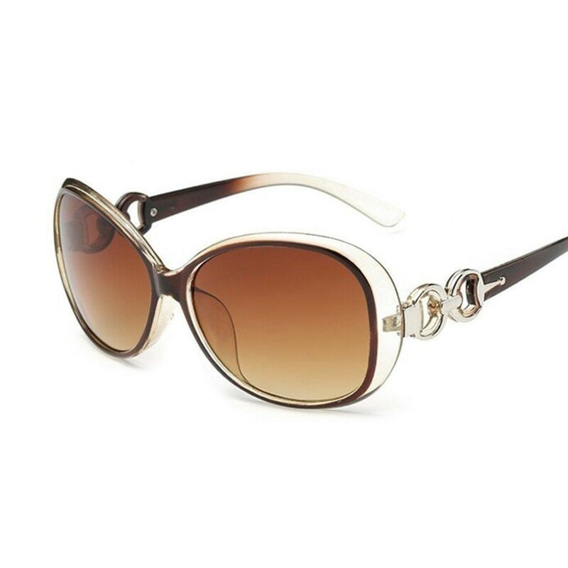 New Brand Designer Vintage Oval Sunglasses Woman Retro Clear Lens Eyewear Classic Round Sun Glasses For Female Ladies Oculos
