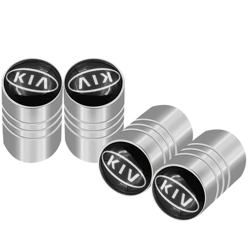 4 pcs voiture roue pneu pièces Valve tige bouchons couverture pour Kia Ceed Rio Sportage R K3 K4 K5 Ceed Sorento Cerato Optima voiture accessoires