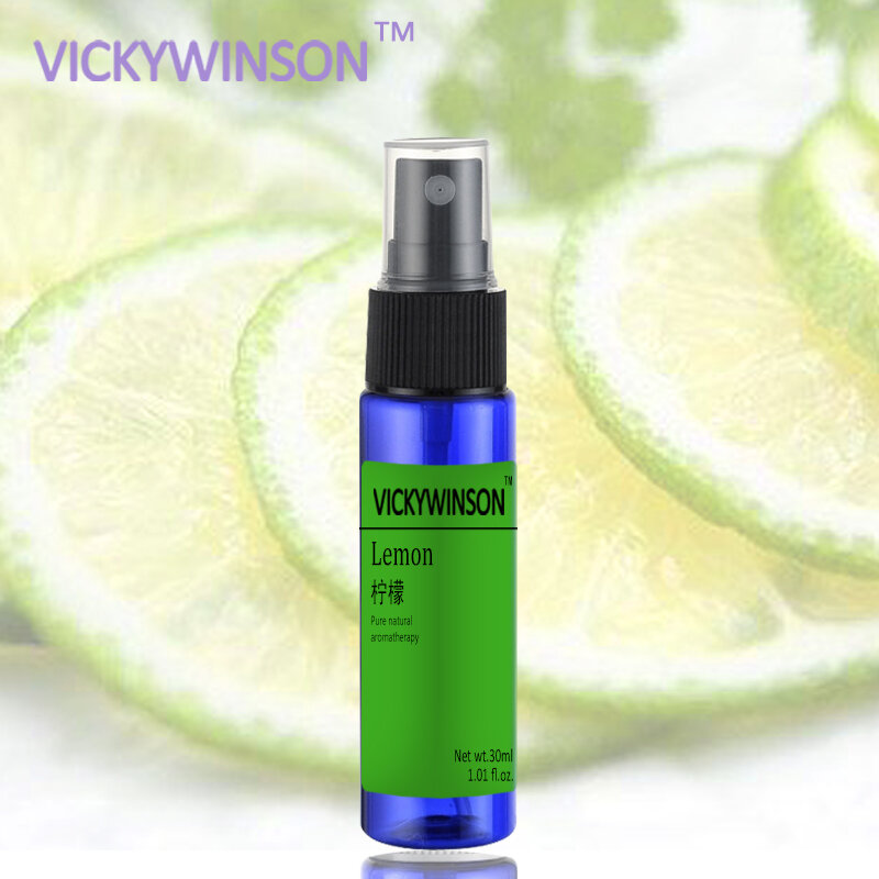 Spray Herbal Natural de limón para eliminar olores corporales, Spray antitranspirantes de agua, 30ml