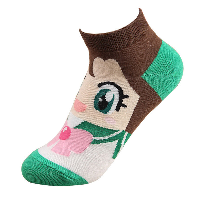 Calcetines de algodón para niñas Sailor Moon figura dibujos animados NIÑOS Calcetines lindos niñas princesa calcetines cortos de dibujos animados para niñas