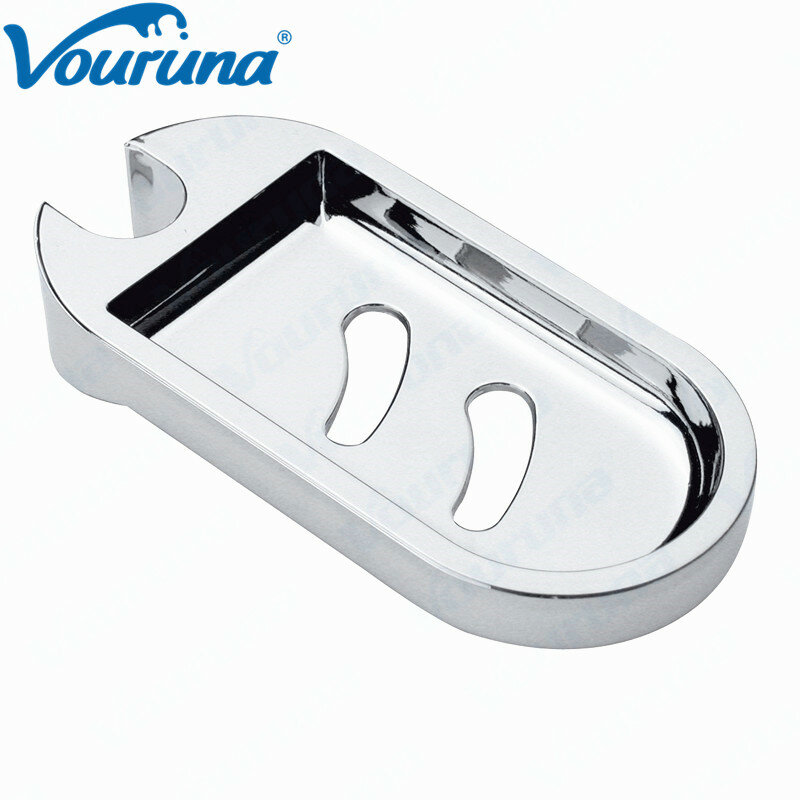 25mm Plastic Shower Rail Soap Dish Box Soap Holder Soap Pallet Shower Rod Slide Bar ABS Chrome for Sliding Bar