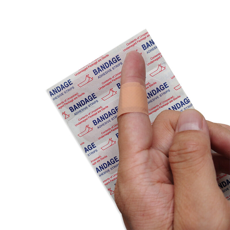 OPHAX 30 pièces Bandages Imperméables Premiers Secours Hémostatique Pansement Autocollants Médical Plâtre Plaie Patchs D'urgence Kit de Soins de Santé