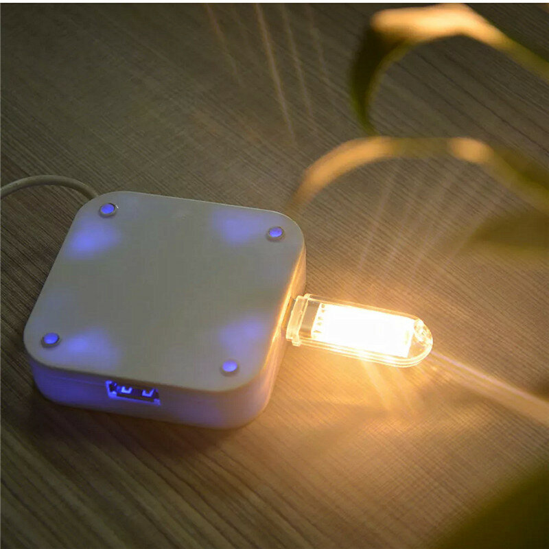 USB LED Boek Lights 3 LEDs 8 LEDs SMD 5630 5730 LED Lamp 5 V Vermogen Wit 5000- 6500 K Warm Wit 3000-3500 K USB nachtlampje