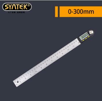 Indicatore di angolo del display digitale misuratore di angolo elettronico in acciaio inossidabile misuratore di angolo per la lavorazione del legno multifunzione 360 gradi