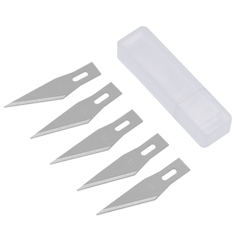 1 Set di precisione Hobby coltello manico in metallo con lame per arti strumenti per intaglio del legno artigianato telefono PCB riparazione Multi utensili a mano fai da te