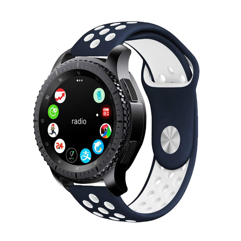 El Huawei watch gt banda para samsung galaxy gear S3 frontera 46mm 42mm S2 clásico Activo 20/22mm correa de silicona pulsera Accesorios