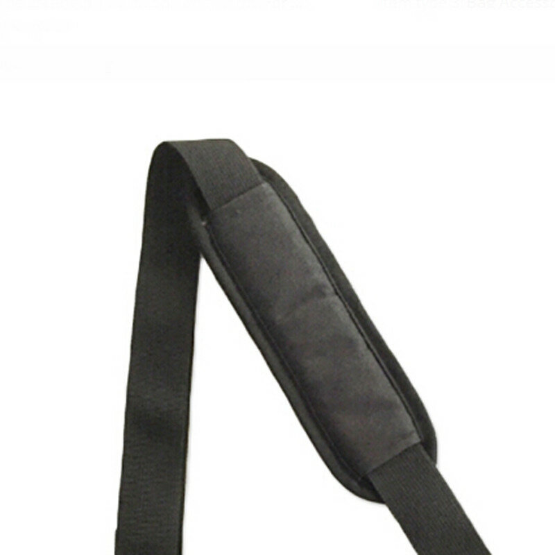 145cm alça de saco de nylon preto para sacos de homens forte alça de ombro maleta laptop saco comprimento do cinto acessório do saco