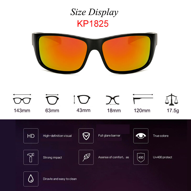 Gafas de sol polarizadas para hombre, lentes de sol masculinas de marca de lujo, de alta calidad, de viaje, a la moda, UV400, 2018