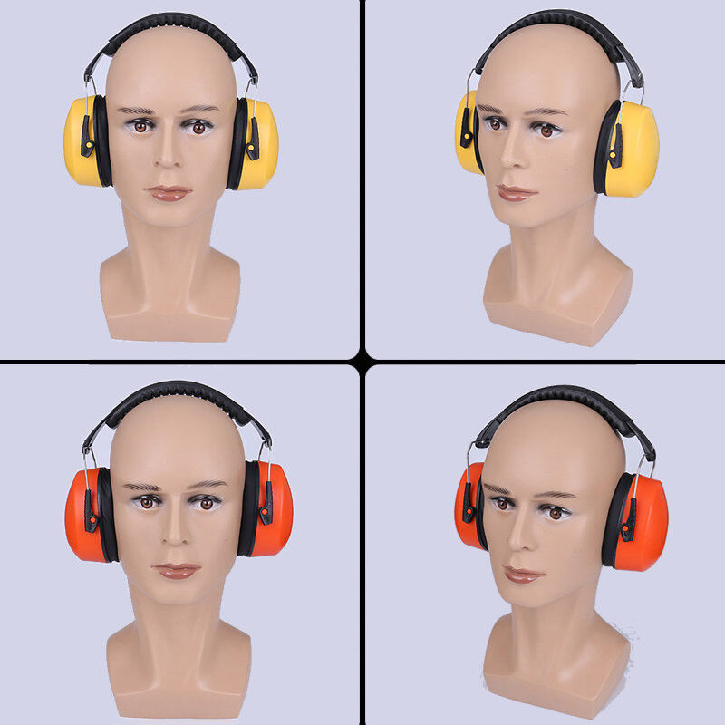 Anti-Rumore Paraorecchie Di Sicurezza Regolabile Over-Testa SNR-35dB Protezione orecchie Per Il Lavoro di Studio di Ripresa Drumming di Protezione Dell'udito