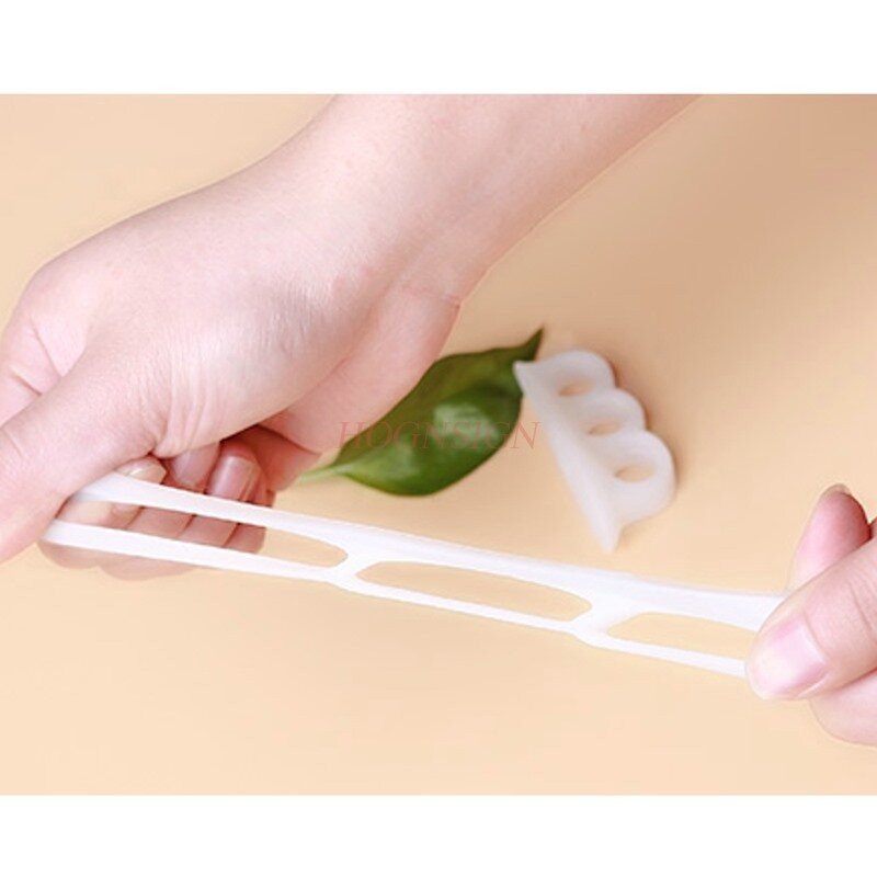 Alineador de dedos del pie de tres agujeros, separador de dedos del pie de melón valgus, se puede usar, se puede superponer