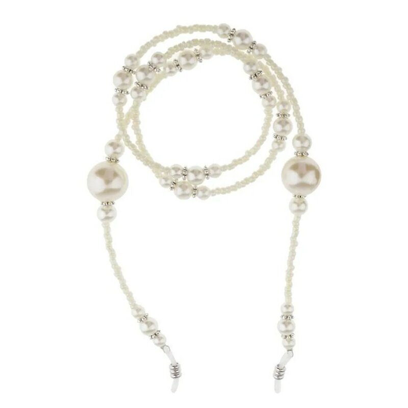 Hot Sale Fashion New Pearl Beaded Eyeglass Holder Necklace Sunglass Eye Sun Glasses Chain Lanyard Cord Holder neck strap Rope