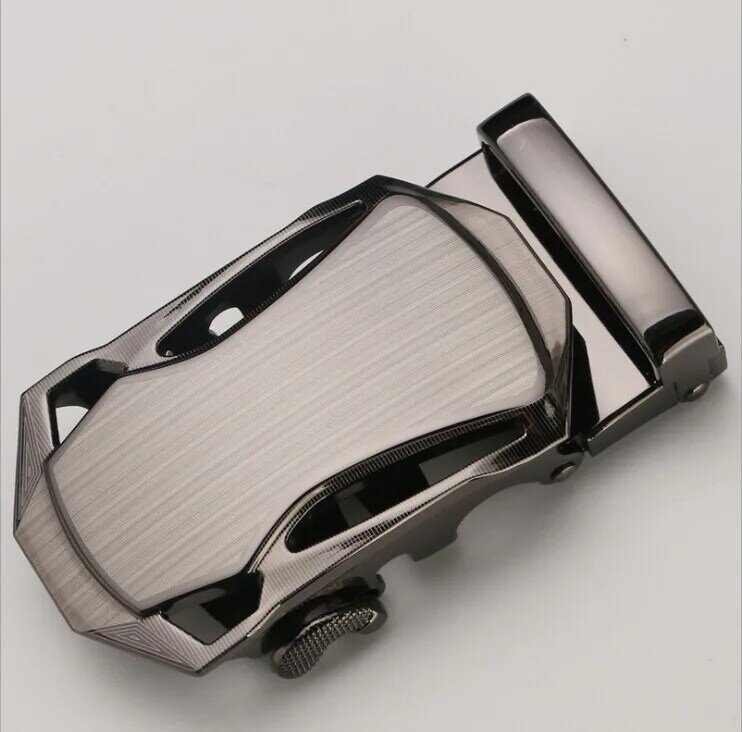 Hebilla de cinturón automática para hombre, diseñador de aleación de alta calidad, marca de lujo, adecuada para cinturones de 3,5 CM de ancho
