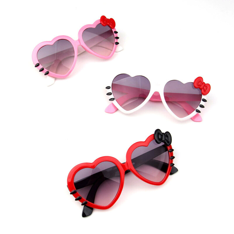 Kinder Herz Sonnenbrille Reizende Baby gläser Für Jungen Und Mädchen Kinder Sonnenbrille Shades Für Kinder UA400