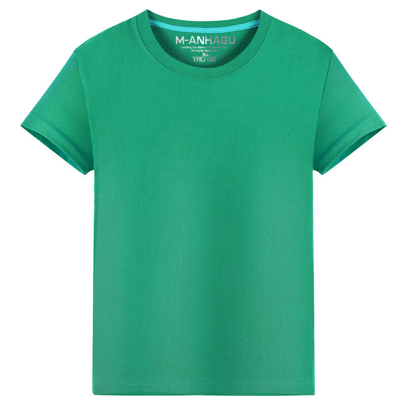 New Cotton 100% short-sleeved kelp printed men's T-shirt casual o collar casual summer T-shirt men's shirt T-shirt