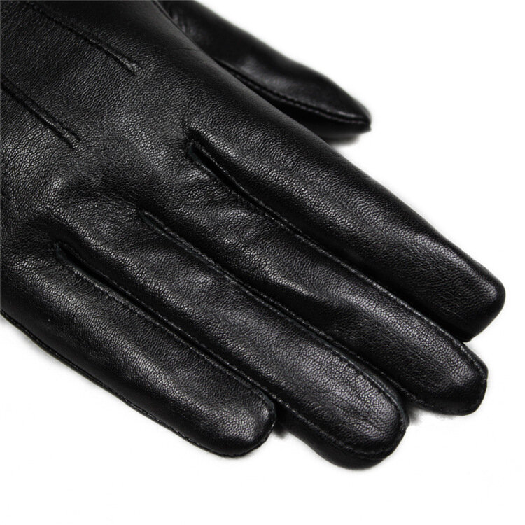 Luksusowe futro ekran dotykowy dotykowy kobiety prawdziwej skóry rękawiczki zimowe damskie rękawiczki z owczej skóry z futra królika damskie rękawiczki