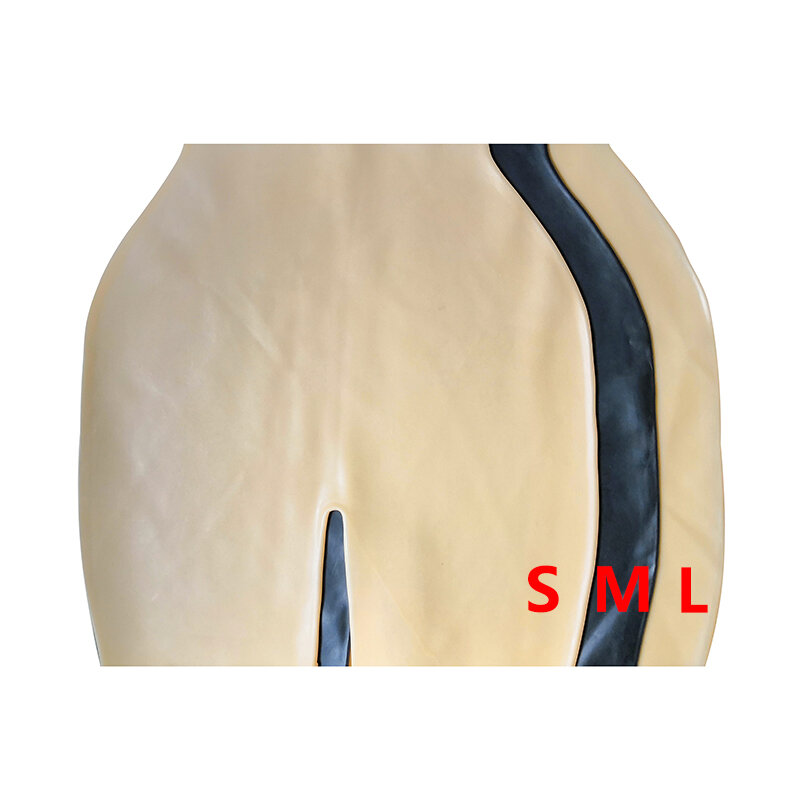 Латексные шорты Фетиш боксеры натуральные нижние брюки сексуальные женские небольшие размеры версия W8669 облегающие брюки
