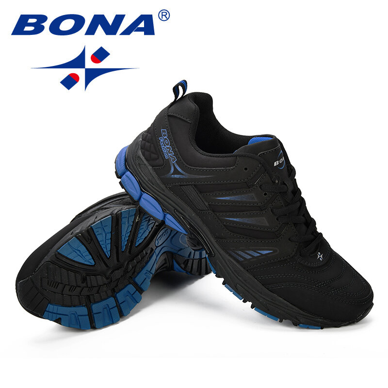Le nuove scarpe da uomo di stile di Design BONA traspiranti scarpe da corsa popolari da uomo scarpe sportive da tennis all'aperto comode spedizione gratuita