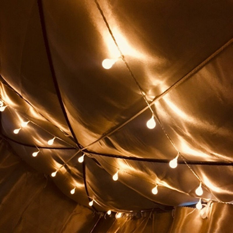 Guirlande à lumière LED chaude alimentée par batterie USB 5V, 3M/5M/10M, boule de noël, féerique, décoration pour arbre de noël, fête de mariage