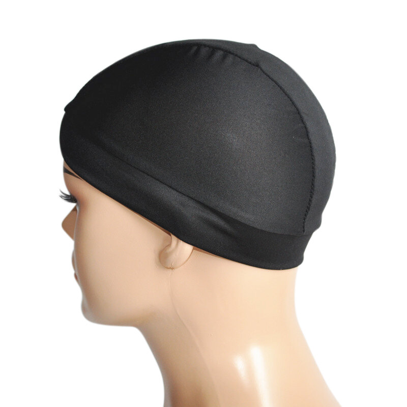 Wig CapSpandex Dome Cap untuk Membuat Wig Snood Nilon Strech Glueless Elastis Cap