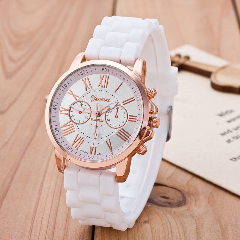 Женские кварцевые часы minhin, модные силиконовые кварцевые наручные часы разных цветов