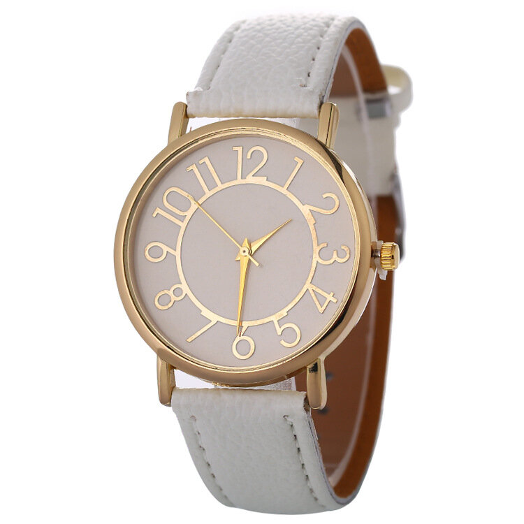 Reloj de pulsera de cuarzo de moda Simple SANYU reloj redondo de aleación analógica para mujer