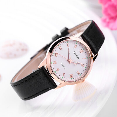 2018 non-woven mechanical watch ladies watch casual strap real woman table couple fashion table