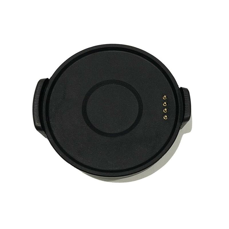 Cargador USB negro, Cable de datos de base de carga con diseño de succión magnética Stong para TicWatch Pro, accesorios de reloj inteligente