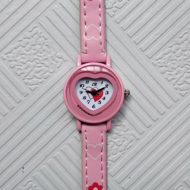 2019 neueste termin kinder Uhren Mode Liebe Herz Frauen Uhr Für Mädchen Kinder Armband Uhr Kleid Kind Armbanduhr