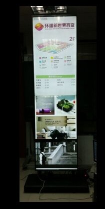 Grande monitor de cctv lcd display completo hd publicidade display quiosque 83 polegada 99 polegada tft signage totem