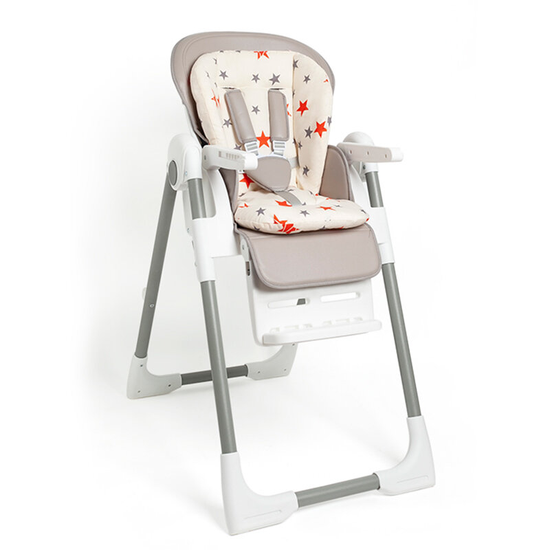 Funda Universal para asiento de cochecito de bebé, alfombrilla de algodón para carrito de bebé, cojín para silla alta, almohadillas de forro para cochecito de bebé
