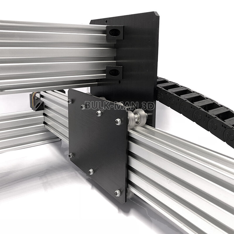 BulkMan 3D terbaru V2.2 Workbee CNC Router Kit mesin dengan sistem ketegangan Tingle sekrup digerakkan 4 sumbu penggilingan kayu pengukir