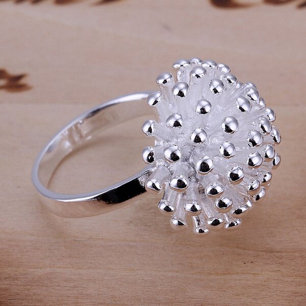 Lindo design de anéis cor de prata para mulheres feminino moda de festa joia charmoso presentes de férias para presente frete grátis r001